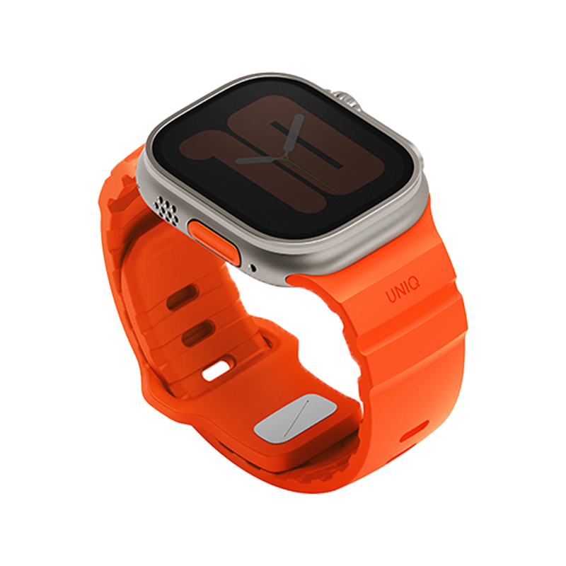 Uniq Alton Silicon Strap for Apple Watch 49/46/45/44mm - Flame Orange