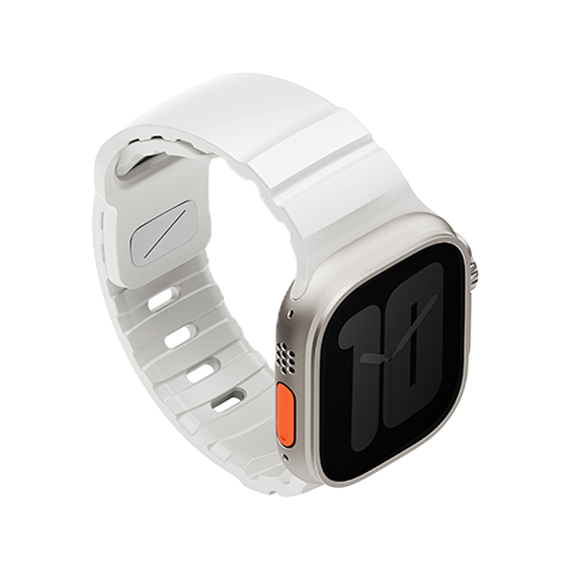 Uniq Alton Silicon Strap for Apple Watch 49/46/45/44mm - Blanc White