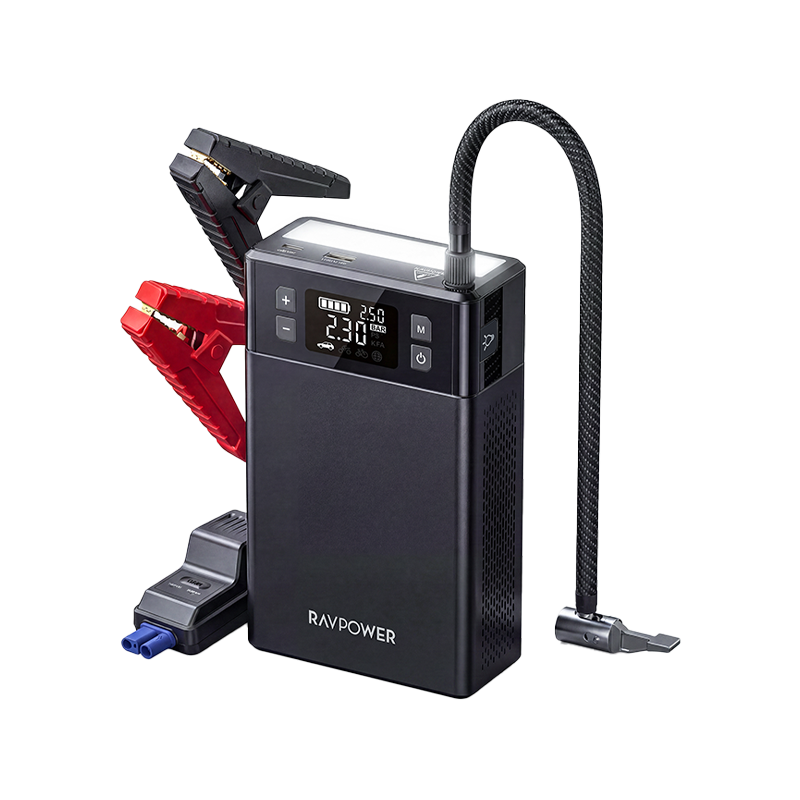 RavPower 10000mAh 32Wh Car Jump Starter - Black