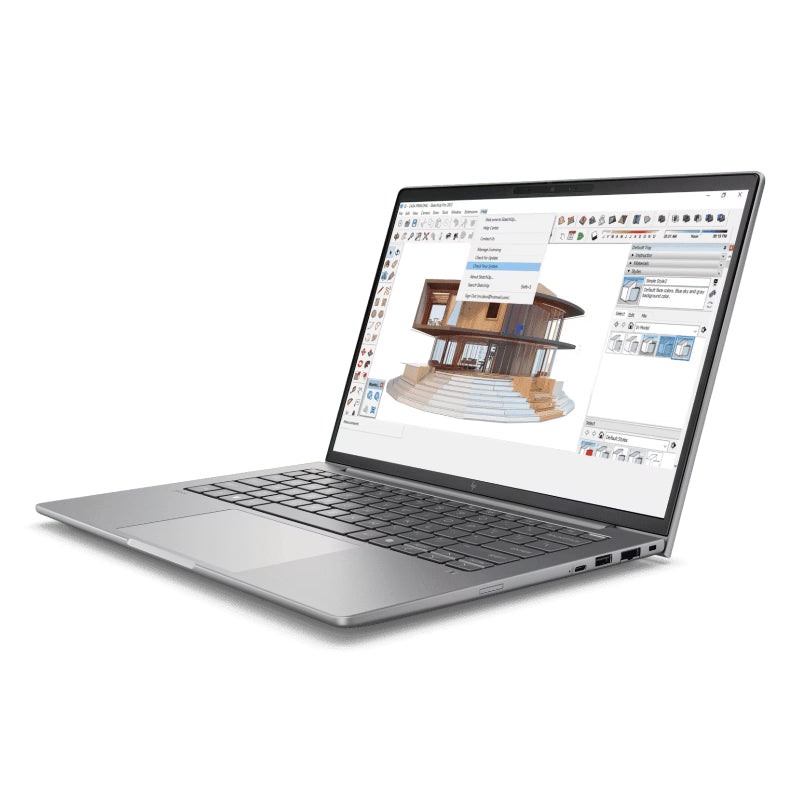 HP ZBook 8 G1i - 14.0" WUXGA / Ultra 7 255U / 16GB / 1TB (NVMe M.2 SSD) / Win 11 Pro / English/Arabic / 1YW - Laptop
