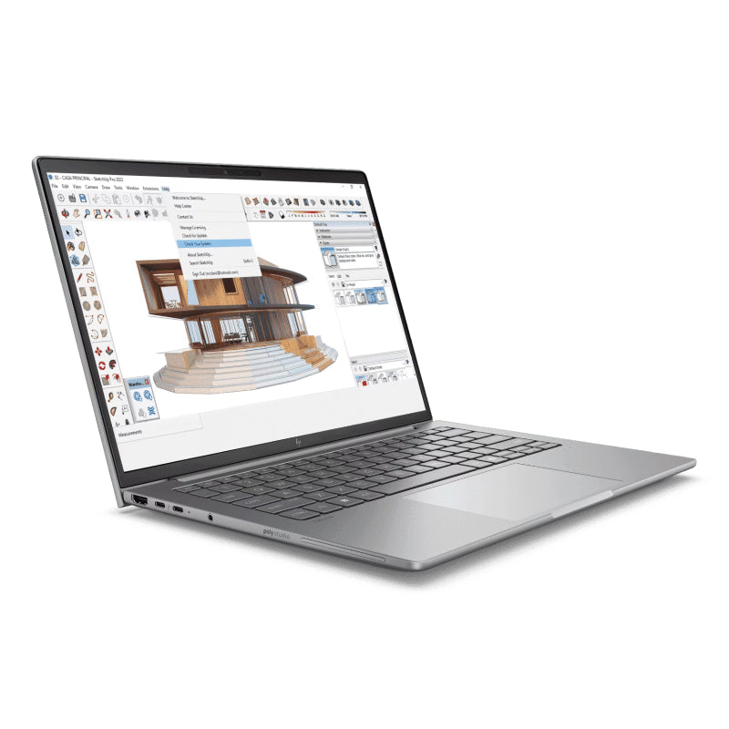 HP ZBook 8 G1i - 14.0" WUXGA / Ultra 7 255U / 16GB / 1TB (NVMe M.2 SSD) / Win 11 Pro / English/Arabic / 1YW - Laptop