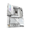 GIGABYTE X870E AORUS PRO X3D ICE Motherboard - Wi-Fi / Bluetooth / HDMI / DisplayPort / USB - White
