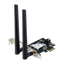 ASUS PCE-BE6500 WiFi 7 PCI-E Adapter With 2 External Antennas