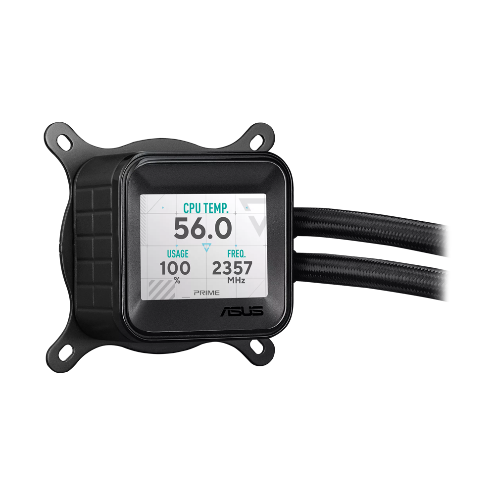 ASUS PRIME 360 ARGB LCD Liquid Cooler  - Black
