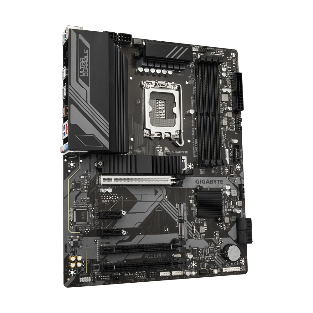 GIGABYTE Z790 D 1.2 Motherboard - DDR5 / HDMI / DisplayPort / USB - Black