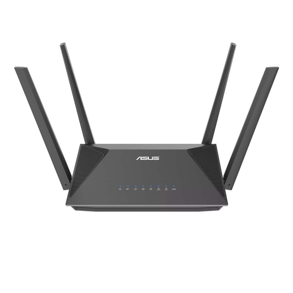 ASUS RT-AX52 Pro (AX3000) Dual Band WiFi 6 Extendable Router - Black