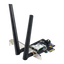 ASUS PCE-BE6500 WiFi 7 PCI-E Adapter With 2 External Antennas