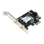 ASUS PCE-BE6500 WiFi 7 PCI-E Adapter With 2 External Antennas