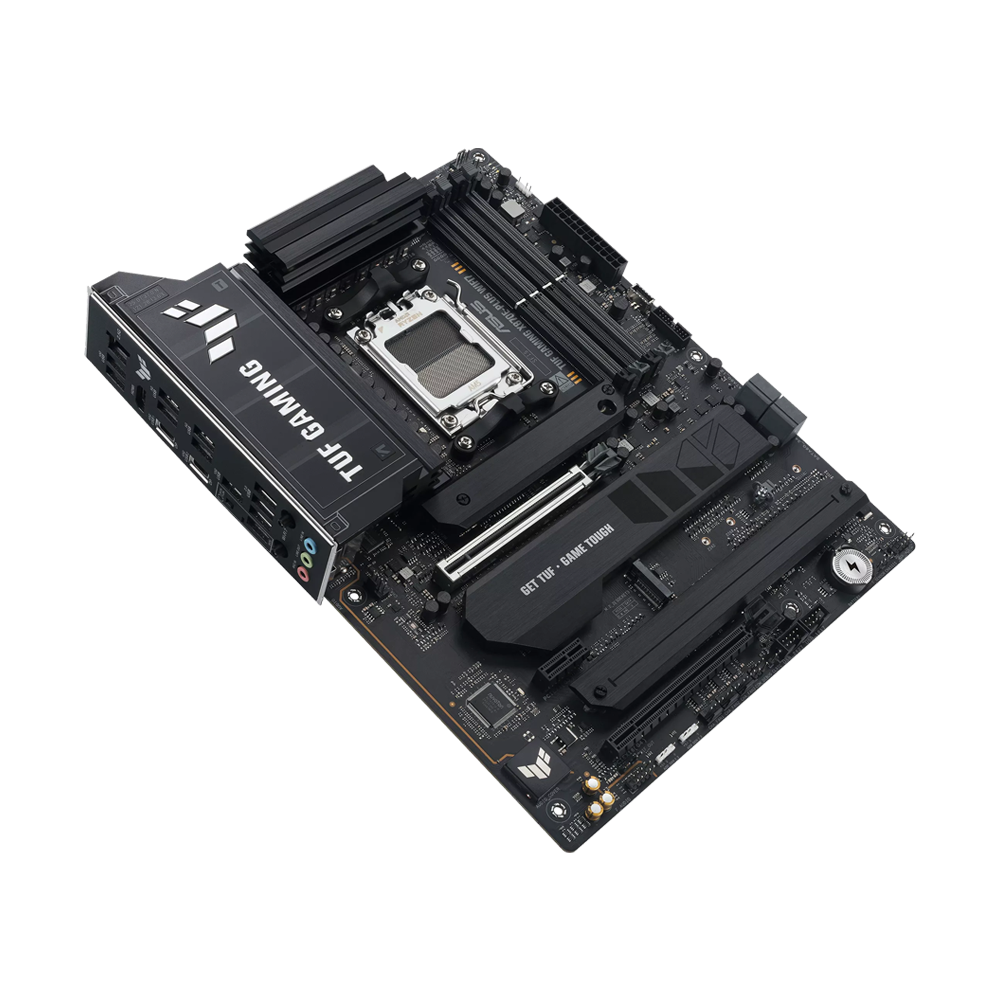 ASUS TUF X870E-PLUS GAMING Motherboard - DDR5 / Wi-Fi7 / HDMI / DisplayPort / Ethernet / USB - Black