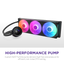 NZXT Kraken 360 RGB V2 AIO Liquid Cooler - 360mm / Black