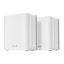 ASUS ZenWiFi BD4 (2pk) Dual-band WiFi 7 (802.11be) AiMesh Extendable Router - White