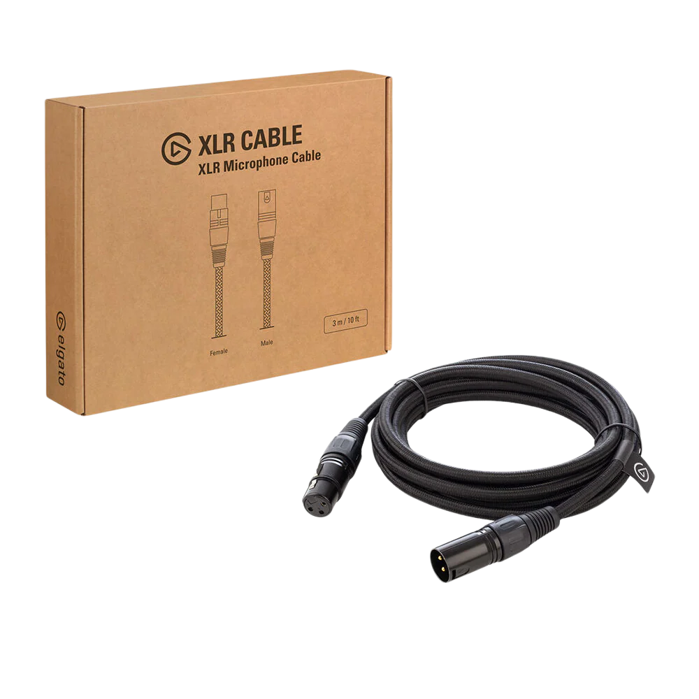 ELGATO XLR Microphone Cable - Black
