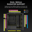 CORSAIR FRAME 4000D LCD RS ARGB Premium Mid Tower Case - Black