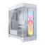 CORSAIR FRAME 4500X RS-R ARGB Panoramic Glass Mid Tower Case - White