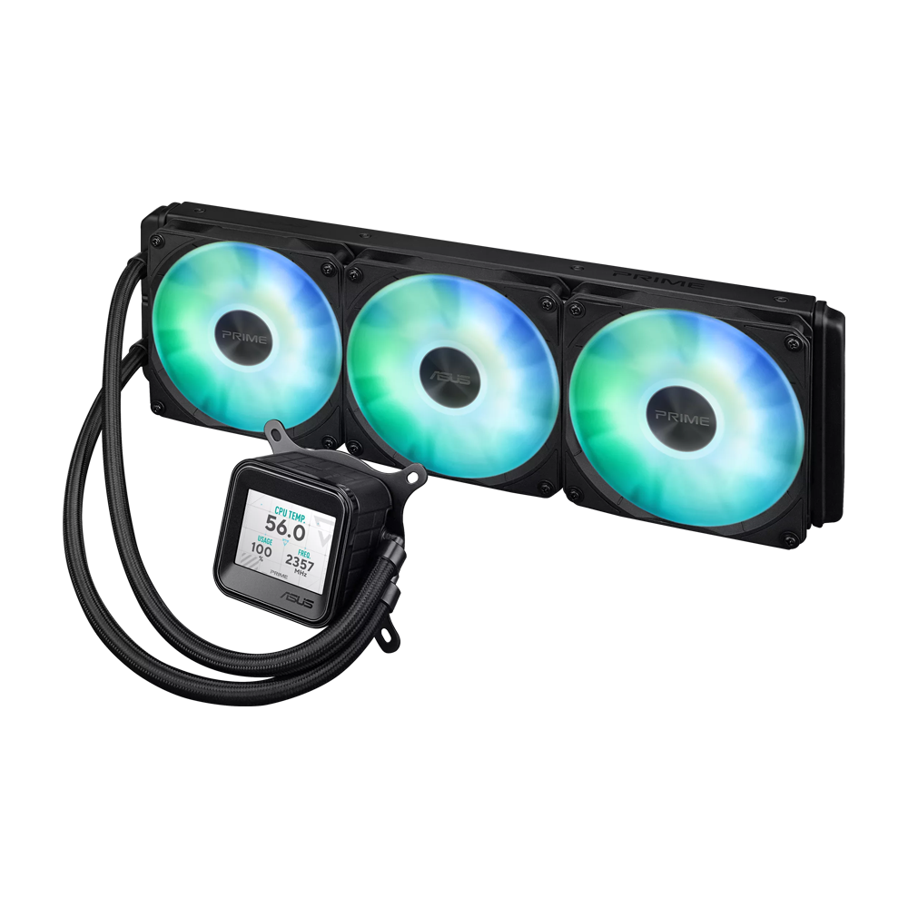 ASUS PRIME 360 ARGB LCD Liquid Cooler  - Black