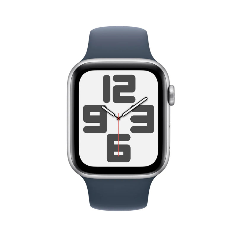 Apple Watch SE (2nd Gen) with Sport Band - LTPO OLED / 44mm / Medium/Large / Bluetooth / Wi-Fi / Storm Blue Smart