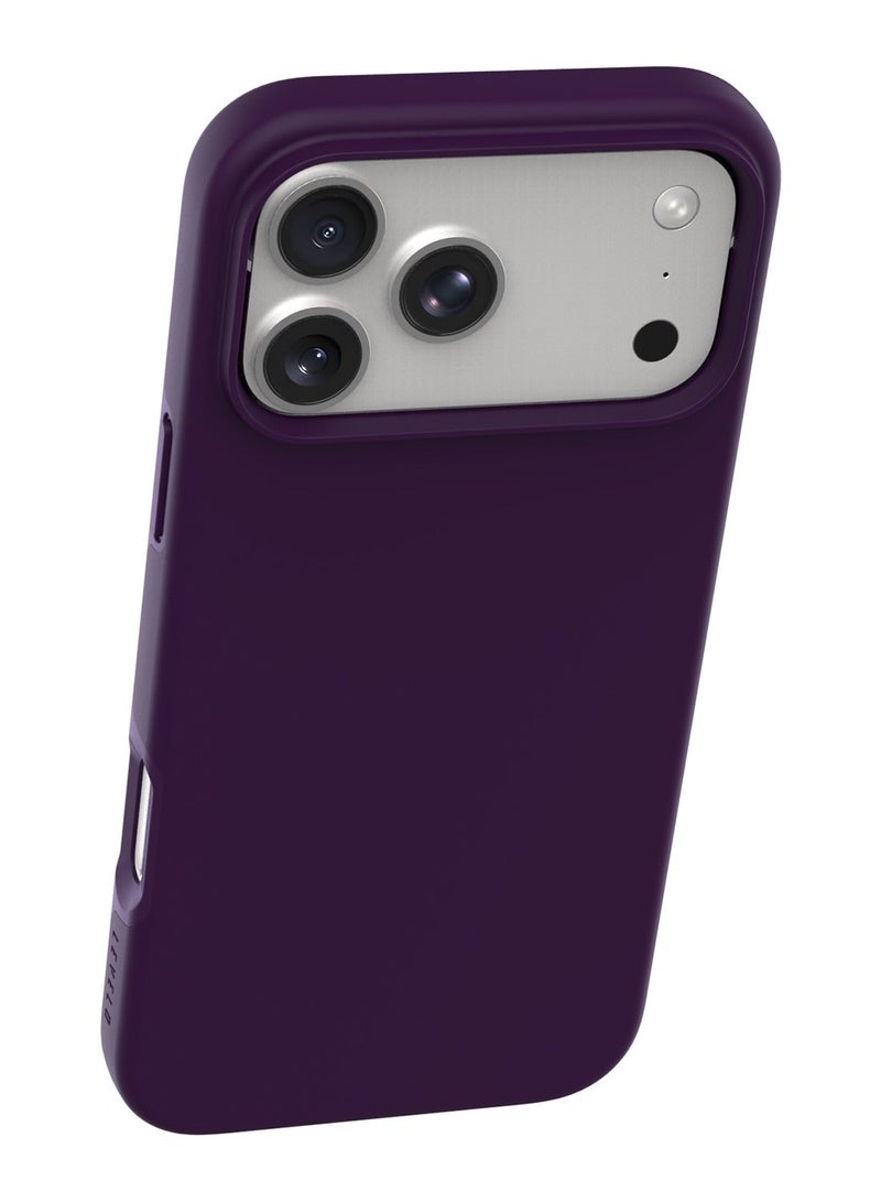 Levelo Dale MagSafe TPU+PC Solid Case For Apple iPhone 18 Pro - Burgundy