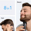 Braun All-in-One Series 3, 8in1 Grooming Kit, Ultra Sharp Blade, 14 Lengths, AIO3540 Metallic Black