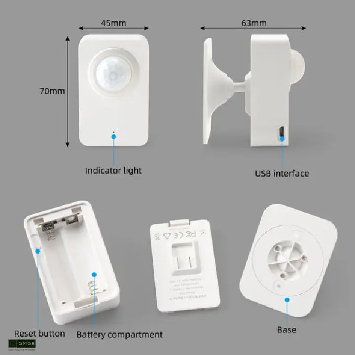 Gopeta Wi-Fi Smart PIR Motion Sensor