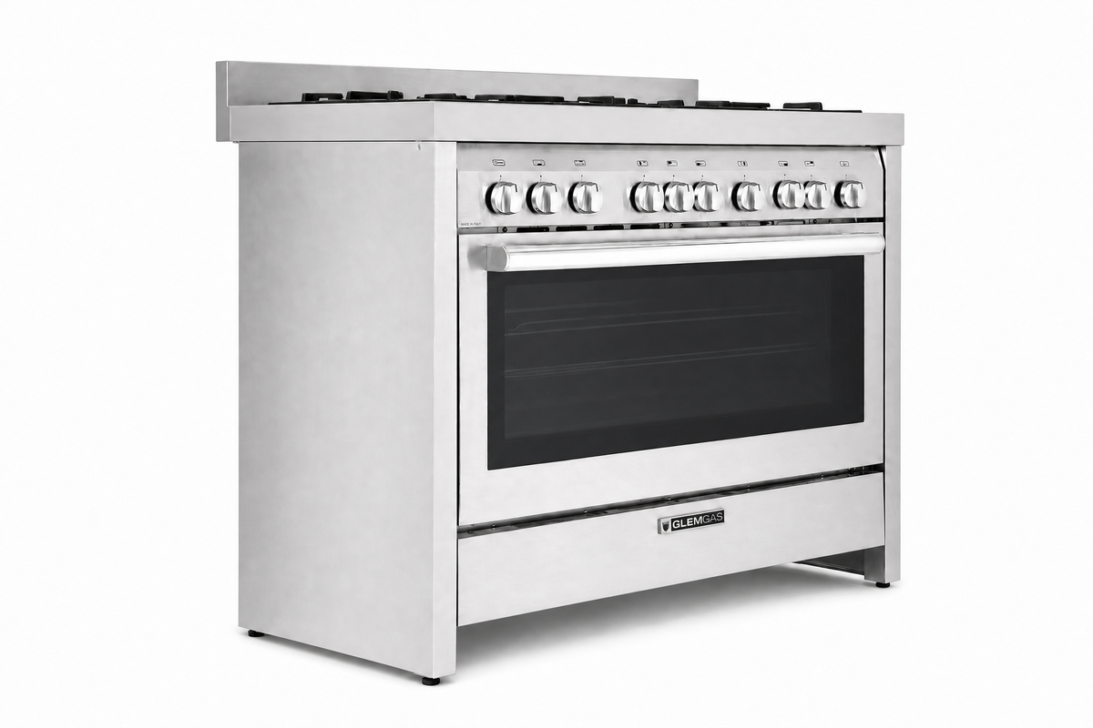 Glemgas Gas Cooker 6 Burners 120X60cm, GLMLW626RI01AN