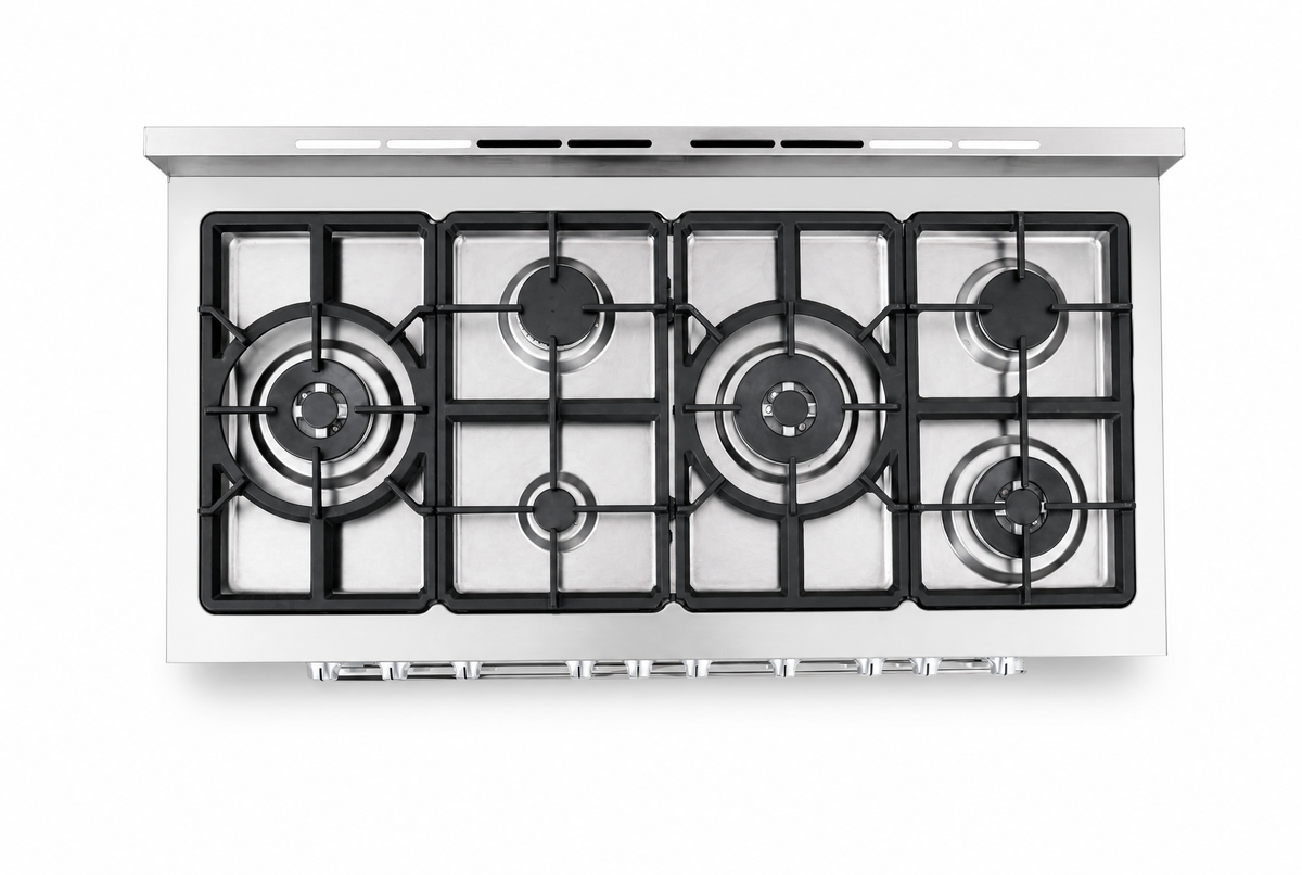 Glemgas Gas Cooker 6 Burners 120X60cm, GLMLW626RI01AN