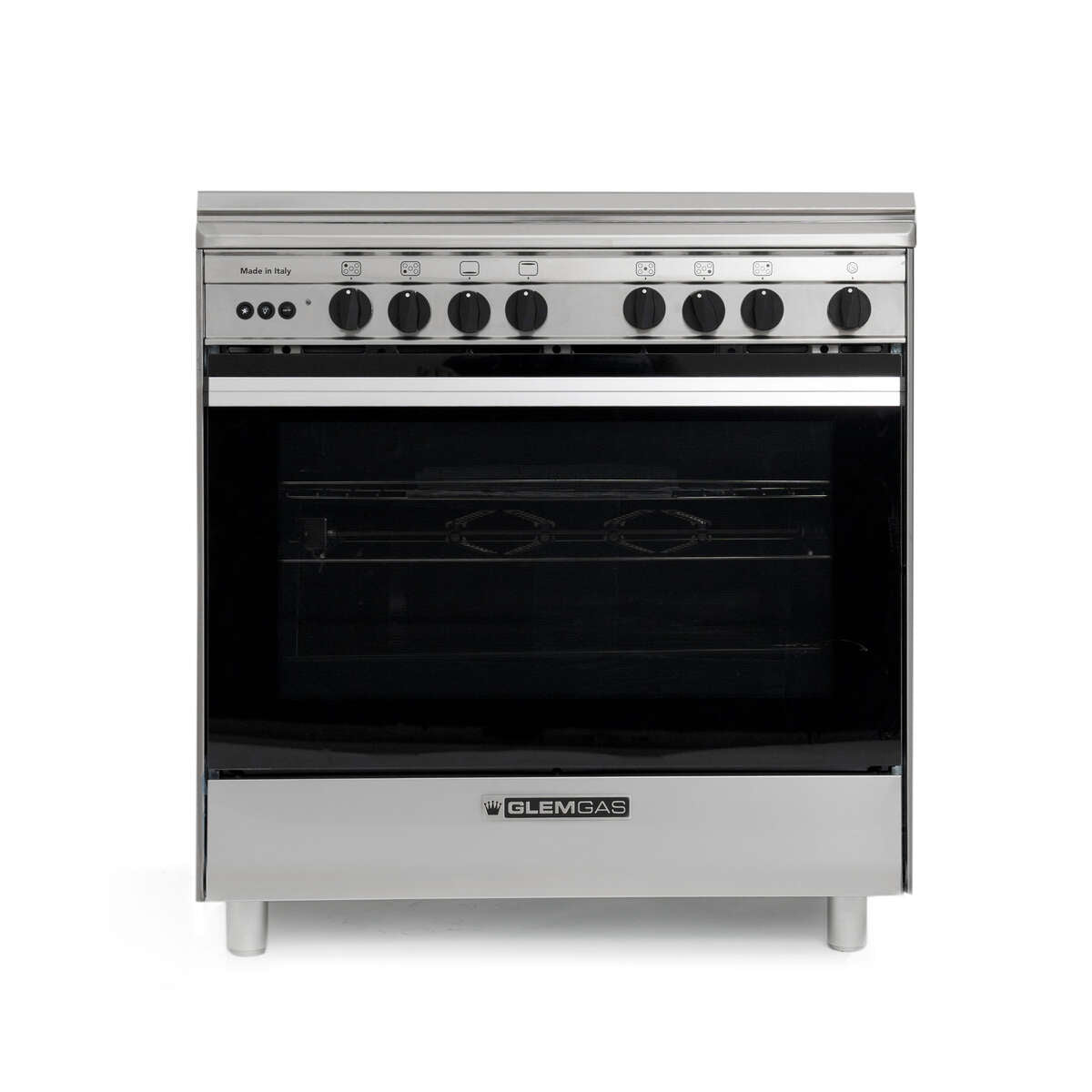 Glemgas Gas Cooker 5 Burners 80X60cm, GLSE8634GI01AC
