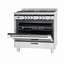 Glemgas Gas Cooker 5 Burners 90X60cm, GLST9634GI01AM