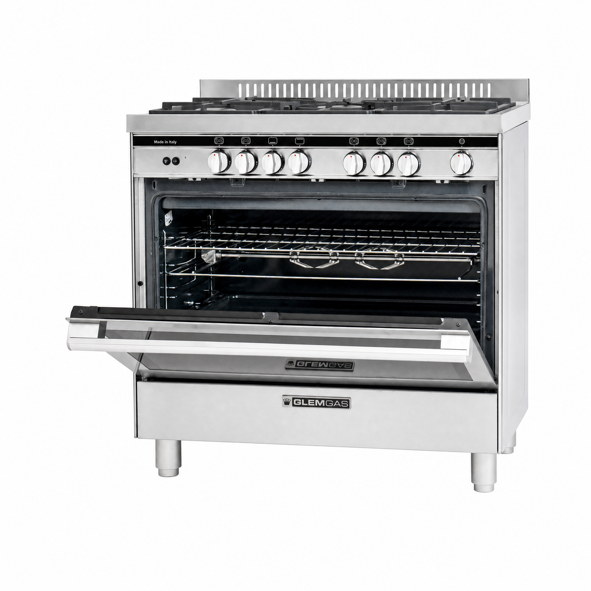 Glemgas Gas Cooker 5 Burners 90X60cm, GLST9634GI01AM