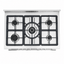 Glemgas Gas Cooker 5 Burners 90x60cm, GLST9634RI01AM -