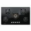 Glemgas Built-In Crystal Glass Gas Hob, 90cm GLGV955HBK