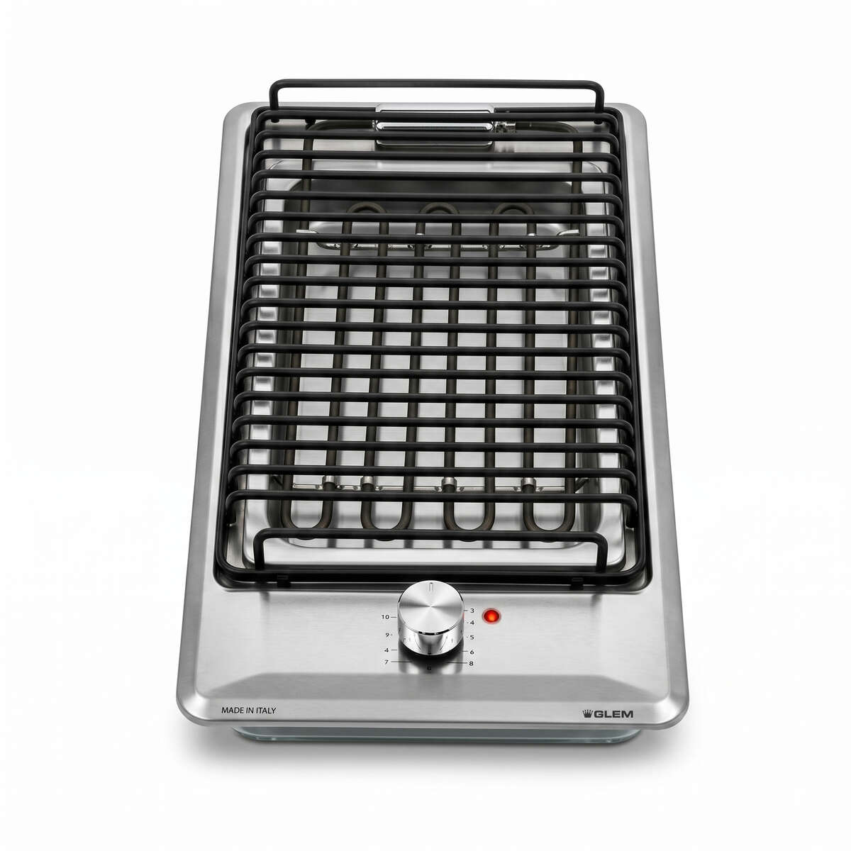 Glemgas Built-In Electric Barbecue Grill 30cm, GLGT3BIX - Stainless Steel