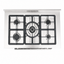 Glemgas Gas Cooker 5 Burners 100X60cm, GLMQ1634RI01UT