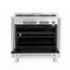 Glemgas Gas Cooker 5 Burners 100X60cm, GLMQ1634GI01UT