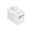 Smartix Premium International Travel Adapter - 100W / USB-A / USB-C / White