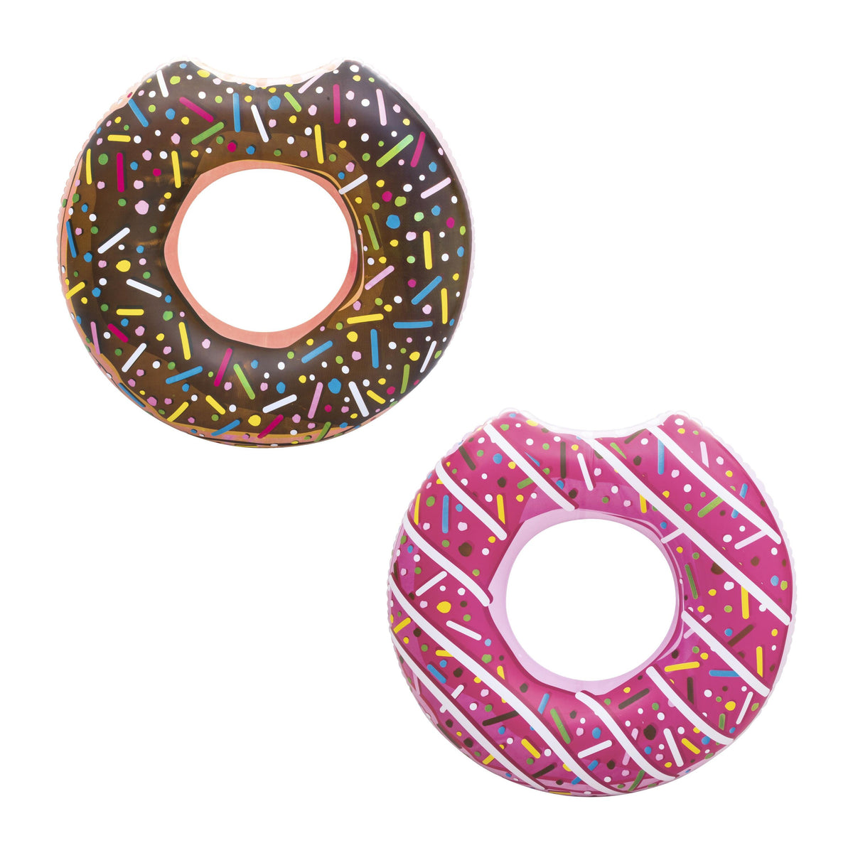 Bestway 1.07M Donut Ring (Contents: One Swim Ring, Heavy-Duty Repair Patch) Age 12+