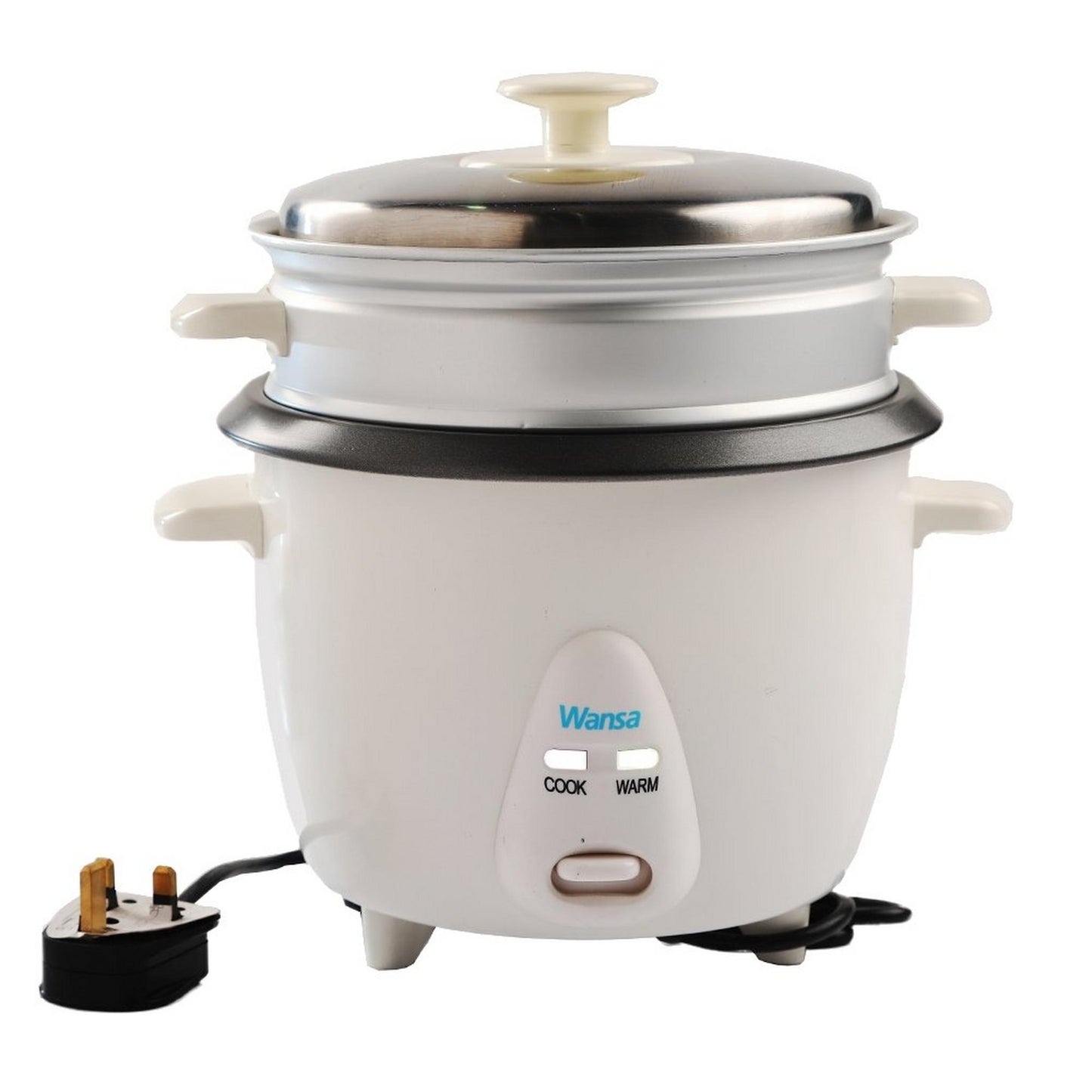 Wansa Rice Cooker, 400W, 1L, TO-9801 - White