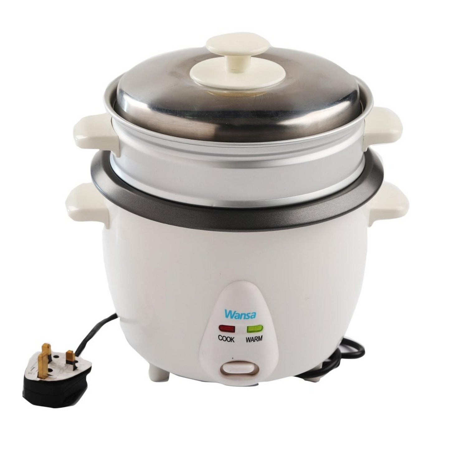 Wansa Rice Cooker, 400W, 1L, TO-9801 - White