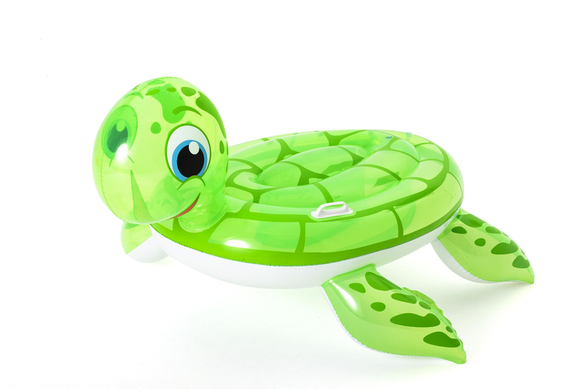 Bestway 1.40M X 1.40M Turtle Ride-On (Contents:1 Ride-On, Repair Patch) Age 3+