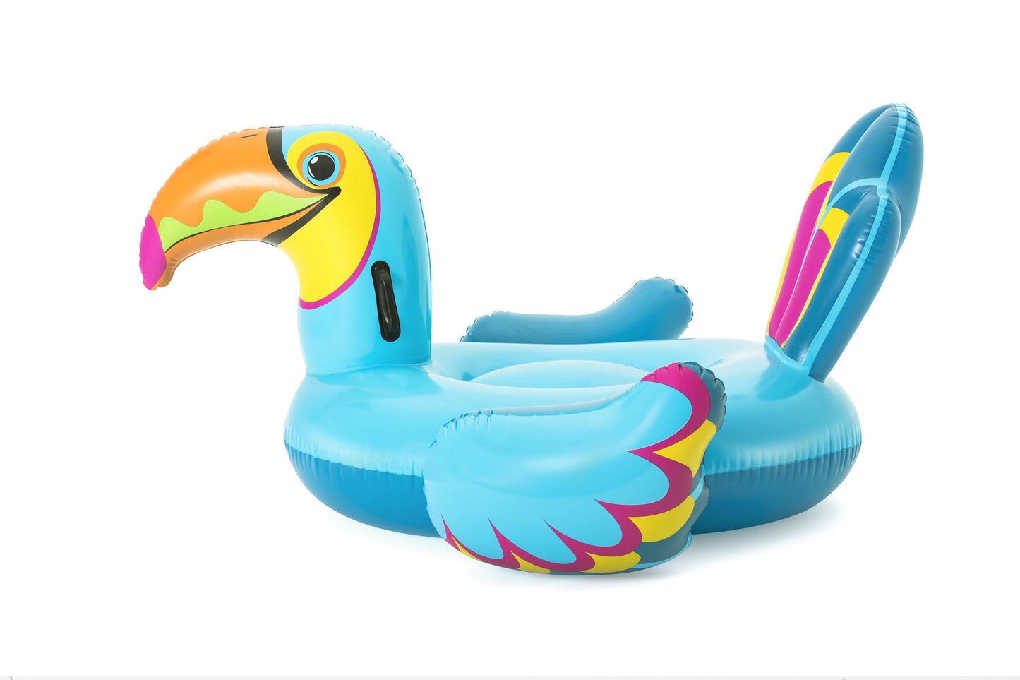 Bestway 2.07m x 1.50m Tipsy Toucan Ride-On (Contents: 1 Ride-On, Repair Patch)