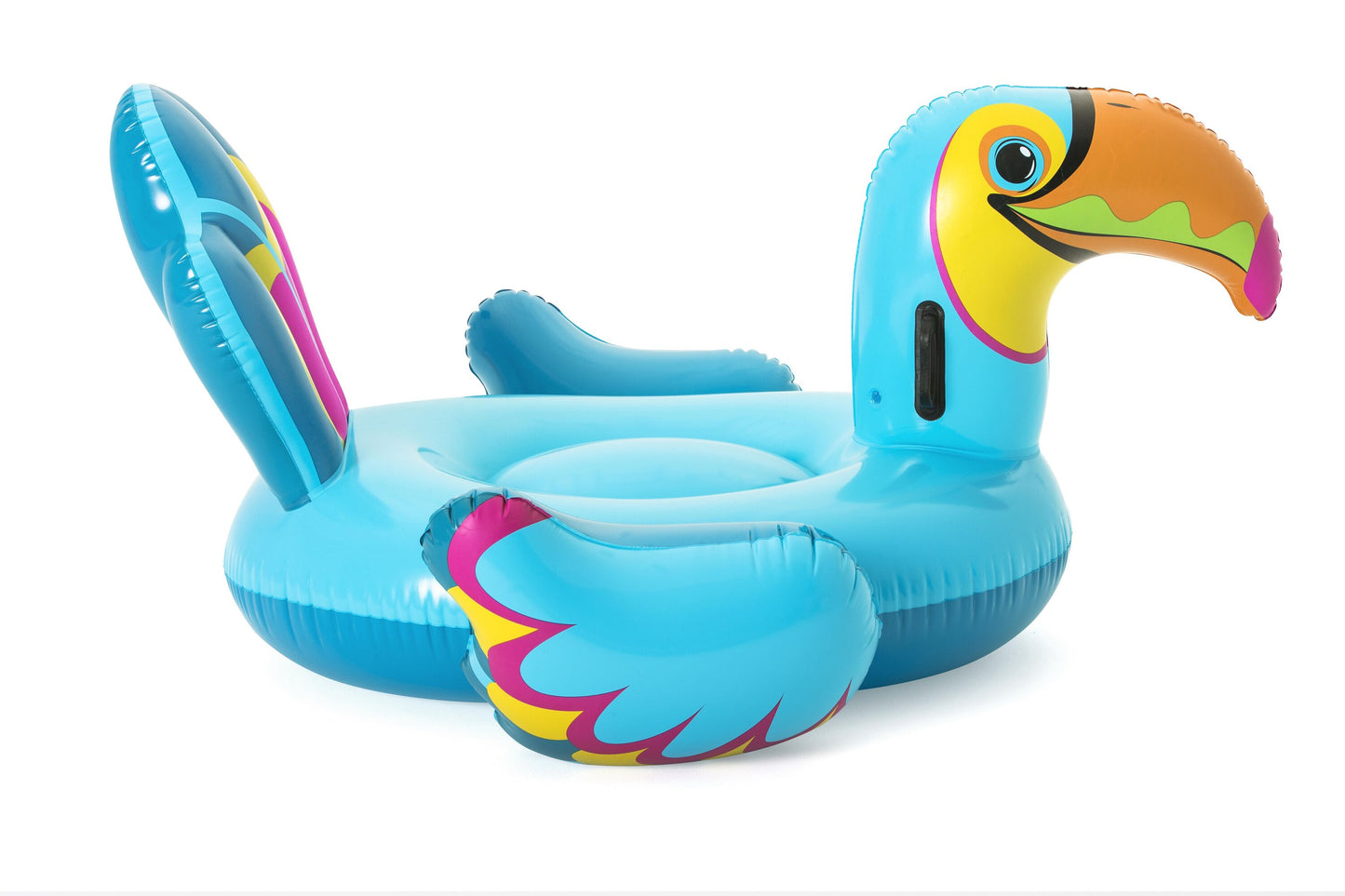 Bestway 2.07m x 1.50m Tipsy Toucan Ride-On (Contents: 1 Ride-On, Repair Patch)