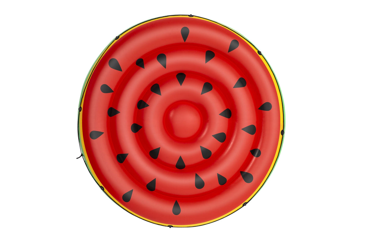 Bestway 1.88m Watermelon Island (Contents: One Island, Heavy-Duty Repair Patch)