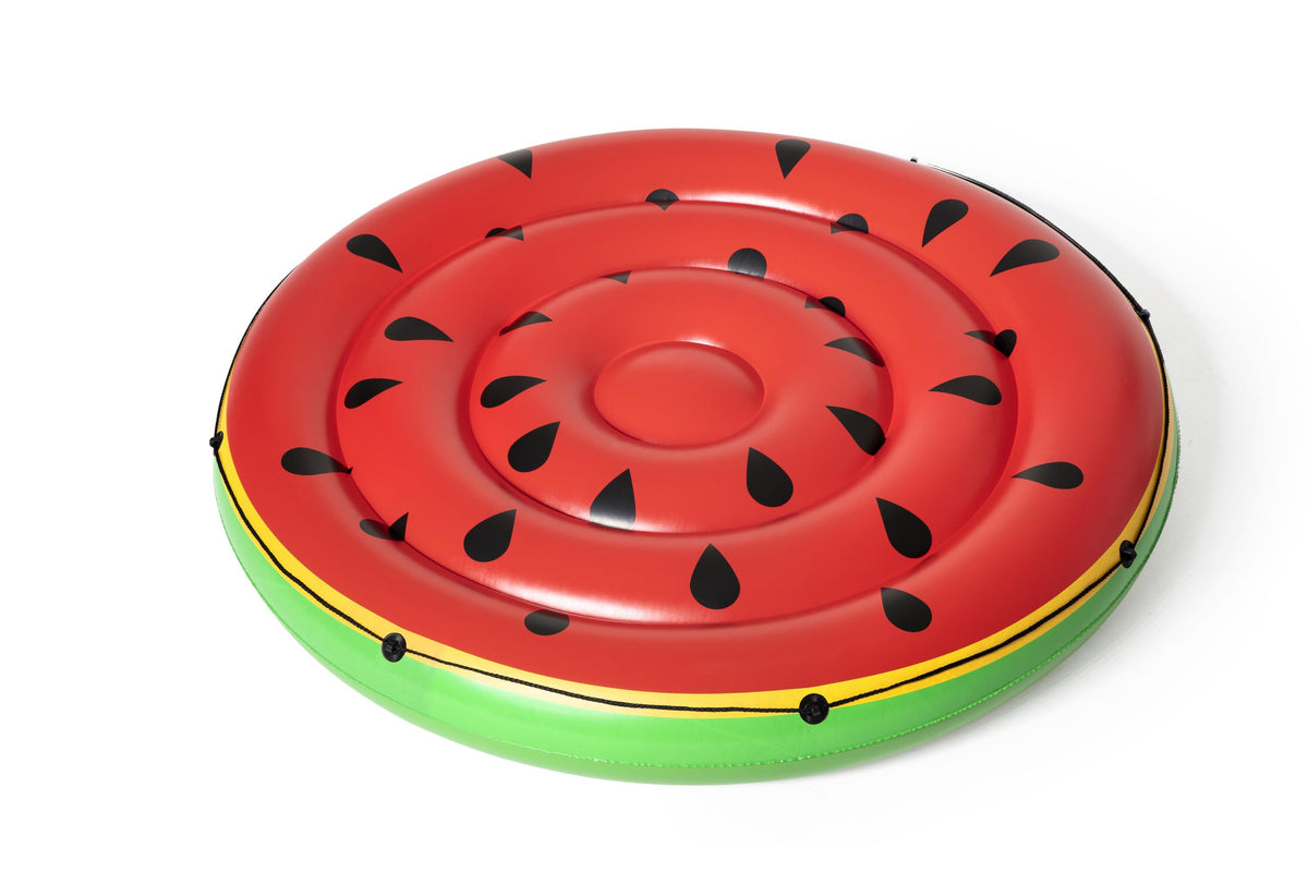 Bestway 1.88m Watermelon Island (Contents: One Island, Heavy-Duty Repair Patch)