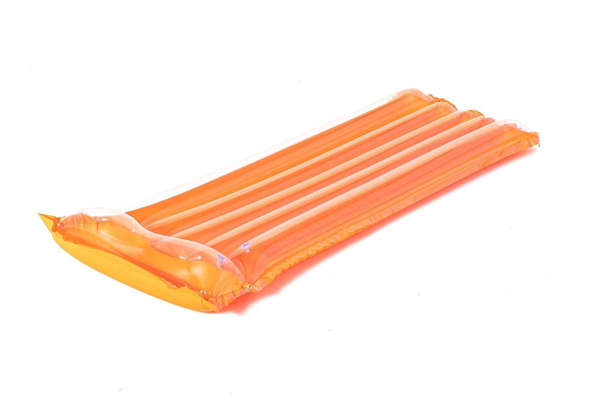 Bestway 1.83M X 76Cm Deluxe Transparent Mat (Contents:One Air Mat, Repair Patch)