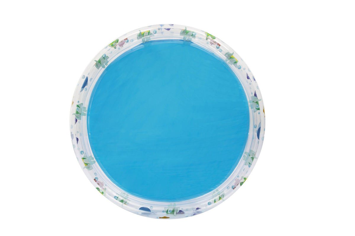 Bestway 1.52m x h30cm deep dive 3-ring pool (contents:one pool, repair patch) age 2+