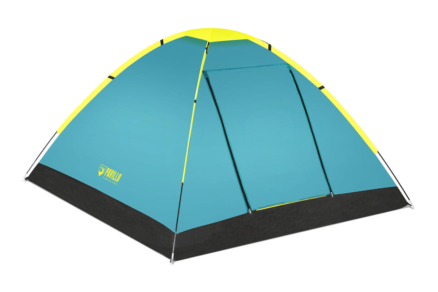 Bestway 2.10m x 2.10m x 1.20m coolground 3 tent (contents:tent, carry bags, ten pegs, one layer, 600mmh20)