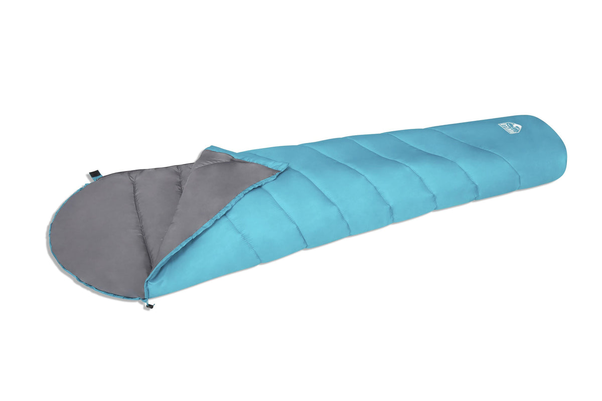 Bestway 2.20m x 75cm x 50cm hiberhide 10 sleeping bag (contents: sleeping bag, carry bag)
