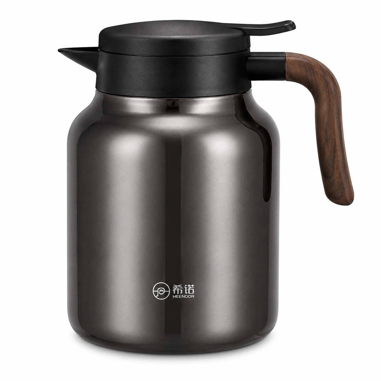 D.kadi 9068 Vacuum Flask - 1.8L - Black