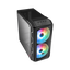 Cooler Master MasterCase H500 ARGB Mid Tower Case - Black