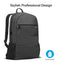 Promate Alpha-BP Urban Business Travel Backpack for 15.6” - Black