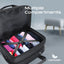 Promate Persona-TR Versatile Travel Trolley Bag - 16” / Black